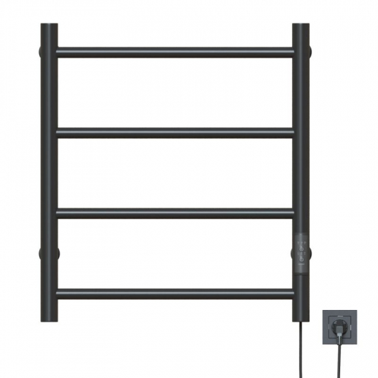 Полотенцесушитель электрический MIXLINE Vega 60x50 201 Вт, графит