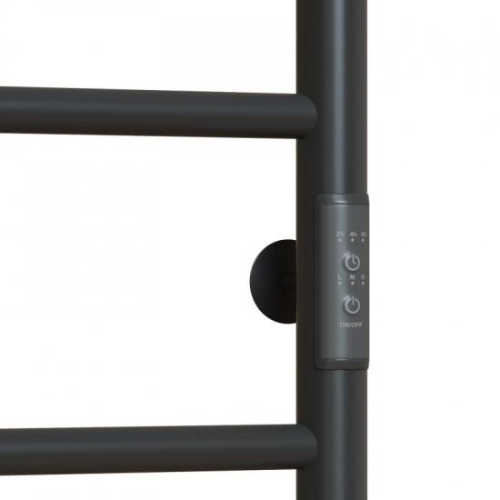 Полотенцесушитель электрический MIXLINE Vega 60x50 201 Вт, графит