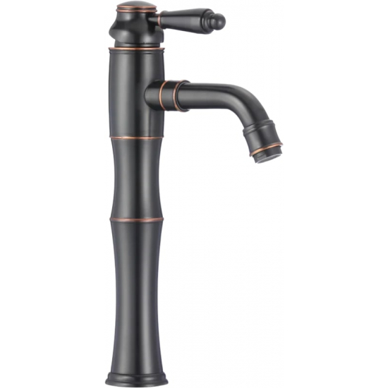 Смеситель для раковины SAVOL S-006612H чёрный