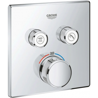Термостатический смеситель встраиваемый GROHE Grohtherm SmartControl 29124000 для душа, хром