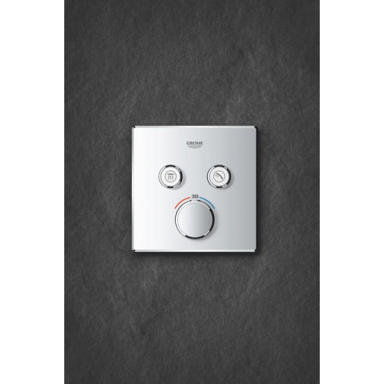 Термостатический смеситель встраиваемый GROHE Grohtherm SmartControl 29124000 для душа, хром