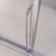Душевой уголок VECONI Premium Prato 300 SP CH-L 150x100 левый, стекло прозрачное, профиль хром