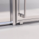 Душевой уголок VECONI Premium Prato 300 SP CH-L 150x100 левый, стекло прозрачное, профиль хром