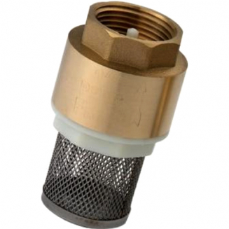 Обратный клапан FRAP F272.05 - 3/4" пластиковый сердечник, с фильтром