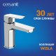 Смеситель для раковины CERSANIT Wisla A63055 с донным клапаном, хром
