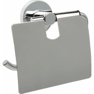 Держатель туалетной бумаги FIXSEN Comfort Chrome FX-85010 с крышкой, хром