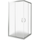 Душевой уголок BAS Good Door Infinity CR-80-G-CH 80x80x185 стекло грейп, профиль хром