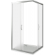 Душевой уголок BAS Good Door Infinity CR-80-G-CH 80x80x185 стекло грейп, профиль хром