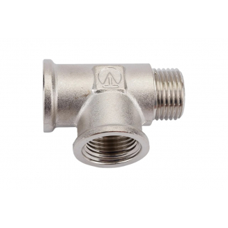 Тройник резьбовой VALTEC 1/2" х 1/2" х 1/2" вн.-вн.-нар. 15 мм VTr.134.N.0004