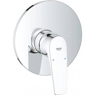 Встраиваемый смеситель для душа и ванны GROHE BauFlow 29112000 С ВНУТРЕННЕЙ ЧАСТЬЮ хром