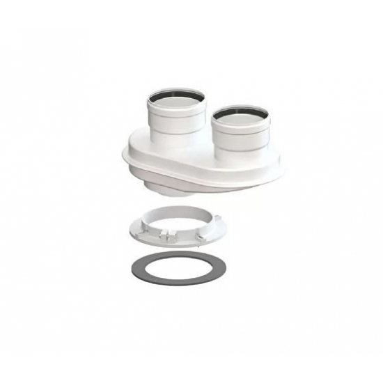 Адаптер разделитель моноблочный MIZUDO 80/80мм