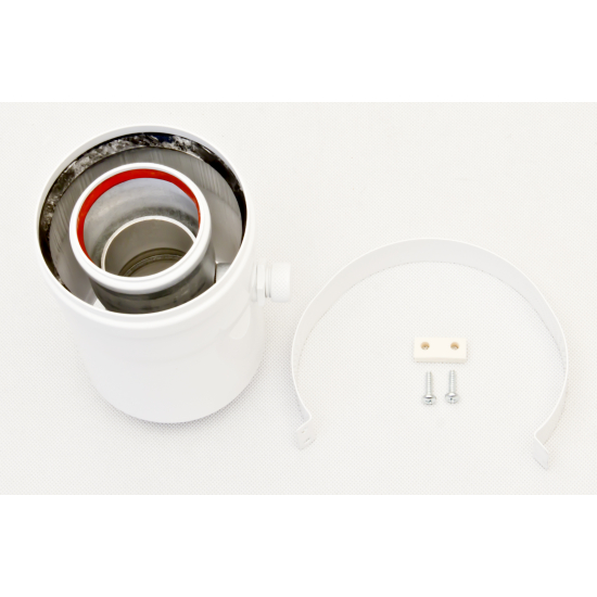 Адаптер вертикальный ARISTON 60/100 с отводом конденсата