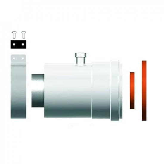 Адаптер вертикальный ARISTON 60/100 с отводом конденсата