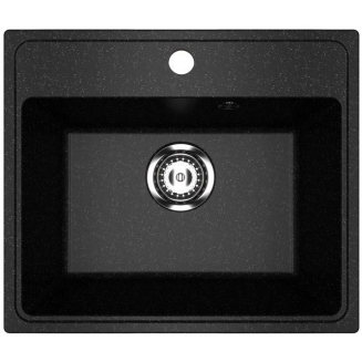 Мойка для кухни MIXLINE Ультра ML-GMU03 490х420 мм, чёрный
