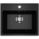 Мойка для кухни MIXLINE Ультра ML-GMU03 490х420 мм, чёрный