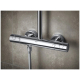 Душевая стойка GROHE Tempesta Cosmopolitan Cube 250 26689000 с термостатом