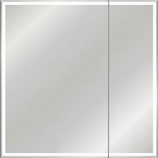 Зеркало-шкаф EL FANTE Квартет 80x80 с подсветкой