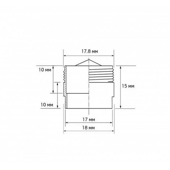 Аэратор FRAP F72-4 наружная резьба