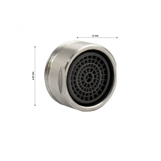 Аэратор MAGNUS 2515 наружная резьба 25 мм, нержавеющая сталь