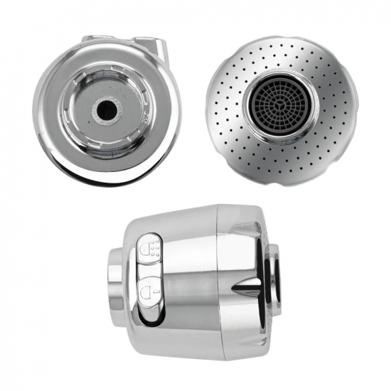 Аэратор САНАКС 110 двухрежимный, пластиковый хром