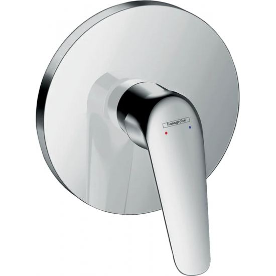 Встраиваемый смеситель для душа и ванны HANSGROHE Novus 71066000 С ВНУТРЕННЕЙ ЧАСТЬЮ, хром