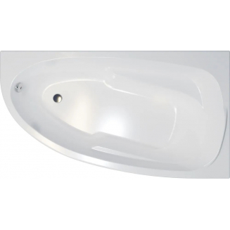 Акриловая ванна 1ACReal Мадрид L 150x95 см, угловая, с каркасом, асимметричная
