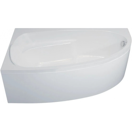 Акриловая ванна 1ACReal Мадрид R 150x95 см, угловая, с каркасом, асимметричная