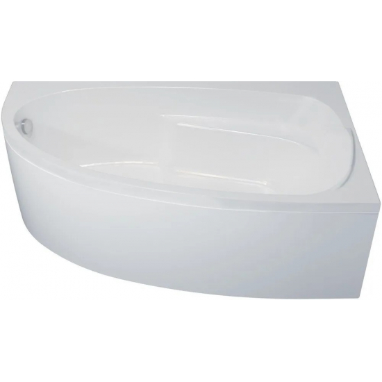 Акриловая ванна 1ACReal Мадрид Щ0000045645 L без опоры 170x95 см, угловая, асимметричная