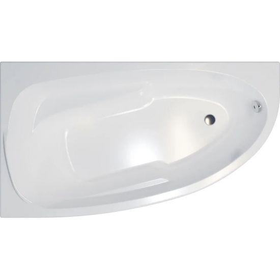 Акриловая ванна 1ACReal Мадрид Щ0000045646 R без опоры 170x95 см, угловая, асимметричная
