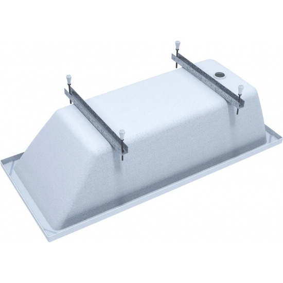 Акриловая ванна 1ACReal ОМР Palermo 180x80 см, с каркасом