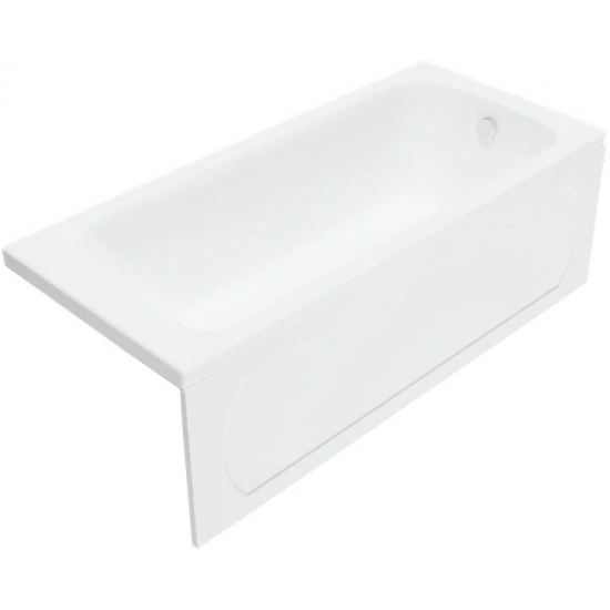 Акриловая ванна 1ACReal Стандарт Гамма 120x70 см, с ножками