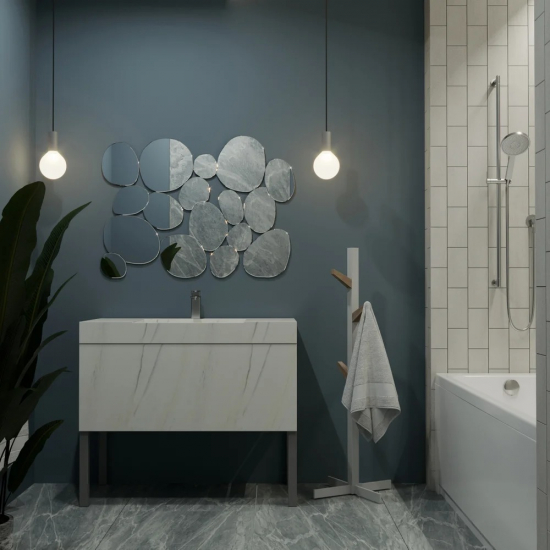 Акриловая ванна 1ACReal Тори Щ0000042930 без опоры 150x70 см