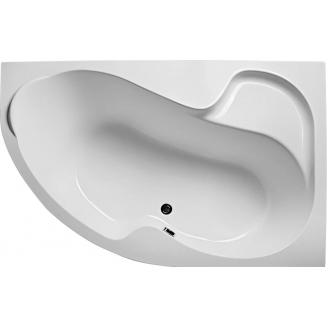 Акриловая ванна 1МАРКА  Aura 150x105 R см, угловая, с каркасом, асимметричная