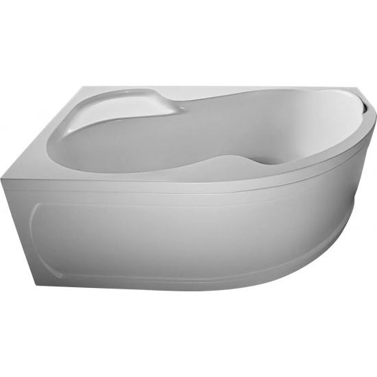 Акриловая ванна 1МАРКА  Aura 160x105 L см, угловая, с каркасом, асимметричная