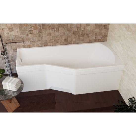 Акриловая ванна 1МАРКА  Convey R 150x75 см, без опоры ассиметричная