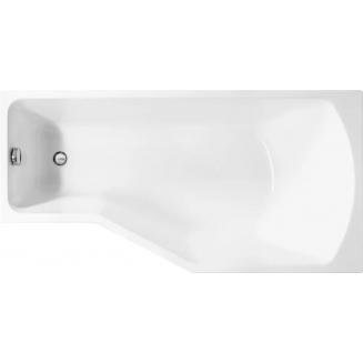 Акриловая ванна 1МАРКА  Convey R 150x75 см, с ножками, асимметричная