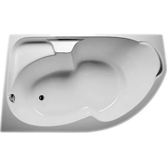 Акриловая ванна 1МАРКА  Diana L 170x105 см, угловая, с каркасом, асимметричная