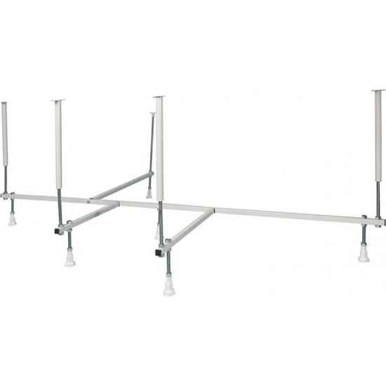 Акриловая ванна 1МАРКА  Diana R 160x100 см, угловая, с каркасом, асимметричная