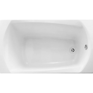 Акриловая ванна 1МАРКА  Elegance 120x70 см, с ножками