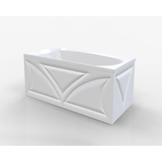 Акриловая ванна 1МАРКА  Elegance 120x70 см, с ножками