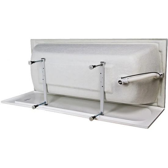 Акриловая ванна 1МАРКА  Elegance 120x70 см, с ножками