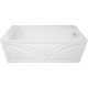 Акриловая ванна 1МАРКА  Elegance 130x70 см, без опоры