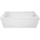 Акриловая ванна 1МАРКА  Elegance 165x70 см, с ножками