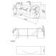 Акриловая ванна 1МАРКА  Gracia L 150x90 см, без опоры угловая, асимметричная