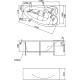 Акриловая ванна 1МАРКА  Gracia R 150x90 см, угловая, с каркасом, асимметричная