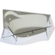 Акриловая ванна 1МАРКА  Gracia R 160x95 см, угловая, с каркасом, асимметричная