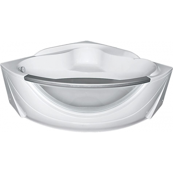 Акриловая ванна 1МАРКА  Grand Luxe 155x155 см, без опоры угловая, четверть круга