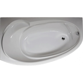 Акриловая ванна 1МАРКА  Julianna L 170x100 см, угловая, с каркасом, асимметричная