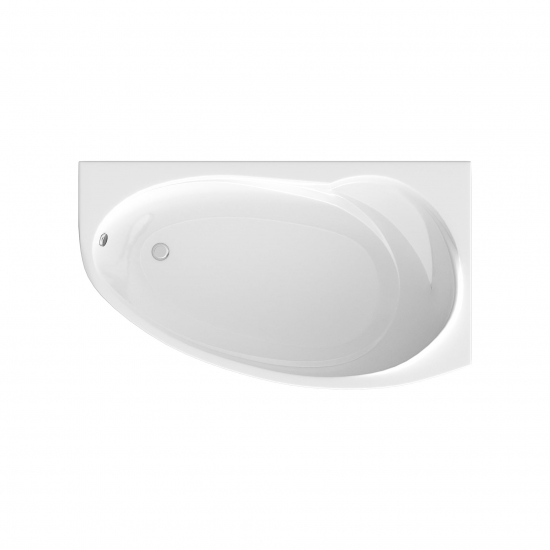 Акриловая ванна 1МАРКА  Julianna R 160x95 см, без опоры угловая, асимметричная