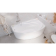 Акриловая ванна 1МАРКА  Julianna R 160x95 см, угловая, с каркасом, асимметричная